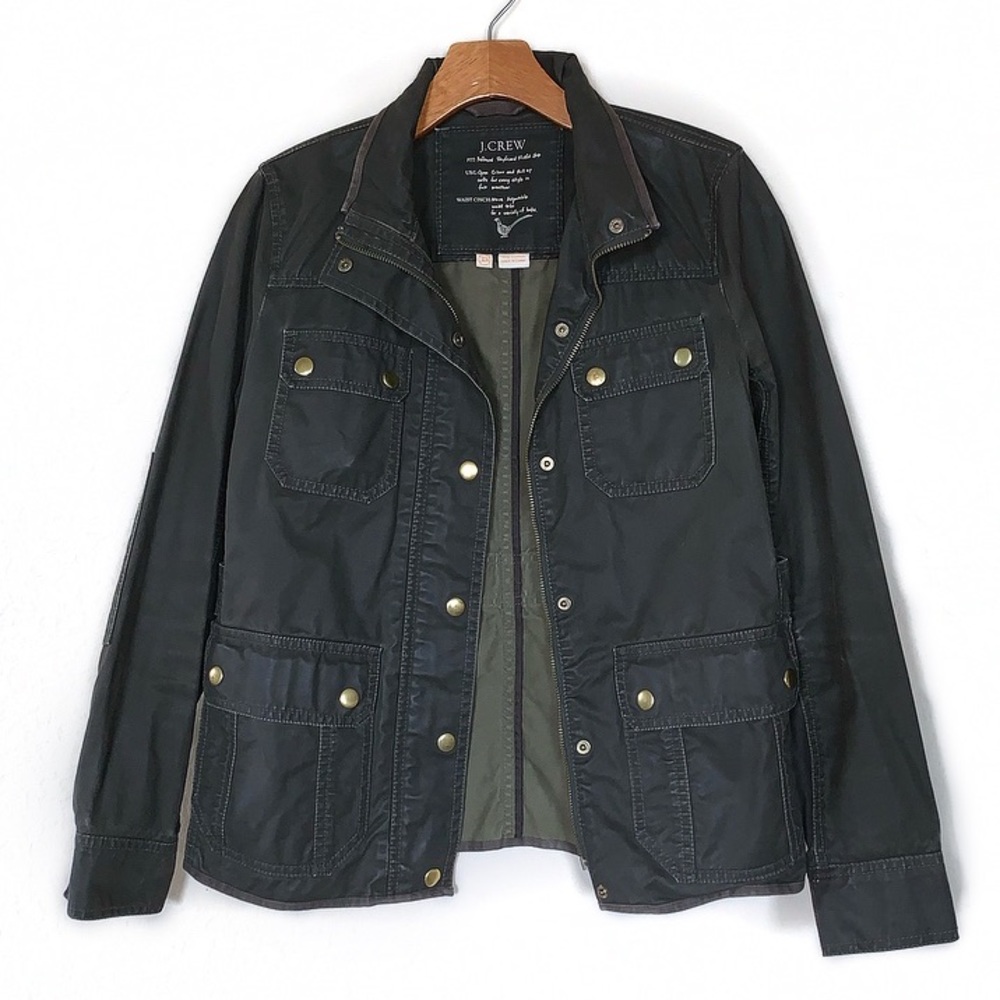 J. Crew | Relaxed Boyfriend Field Jacket - Picture 1 of 9